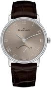 Blancpain Miesten kello 6653-1504-55A Villeret Harmaa/Nahka Ø40 mm