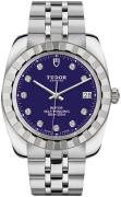 Tudor 21010-0011 Classic Date Sininen/Teräs Ø38 mm