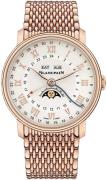 Blancpain Miesten kello 6676-3642-MMB Villeret Hopea/18K punakultaa