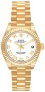 Rolex Naisten kello 279178-0029 Lady-Datejust 28 Valkoinen/18K