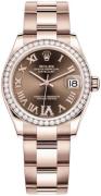 Rolex Naisten kello 278285RBR-0015 Datejust 31 Ruskea/18K punakultaa