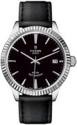 Tudor 12510-0022 Style Musta/Nahka Ø38 mm