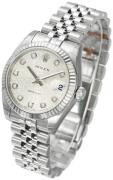 Rolex Naisten kello 178274-0017 Datejust Lady 31 mm Hopea/Teräs Ø31