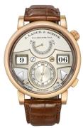 A. Lange & Söhne Miesten kello 145.032 Saxonia Hopea/Nahka