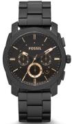 Fossil Miesten kello FS4682IE Machine Musta/Teräs Ø42 mm