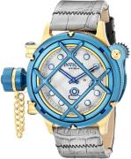 Invicta Miesten kello 16199 Russian Diver Hopea/Nahka Ø52 mm