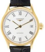 Longines Naisten kello L4.360.2.11.2 Lyre Valkoinen/Nahka Ø25 mm