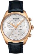 Tissot Miesten kello T101.417.36.031.00 T-Touch II Hopea/Nahka Ø41 mm