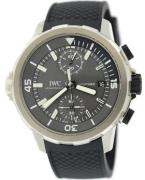 IWC Miesten kello IW379506 Aquatimer Harmaa/Kumi Ø44 mm