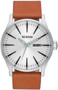 Nixon Miesten kello A1052853-00 Hopea/Nahka Ø42 mm