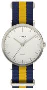 Timex TW2P90900 Weekender Valkoinen/Teräs Ø41 mm