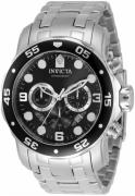 Invicta Miesten kello 34665 Pro Diver Musta/Teräs Ø48 mm