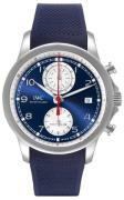 IWC Miesten kello IW390507 Portuguese Sininen/Kumi Ø44 mm