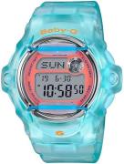 Casio Naisten kello BG-169R-2CER Baby-G LCD/Muovi Ø42.6 mm