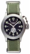 Hamilton Miesten kello H77445533 Khaki Musta/Nahka Ø40 mm