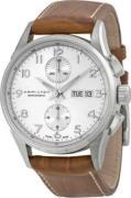 Hamilton Miesten kello H76665125 Khaki Aviation Hopea/Teräs Ø42 mm