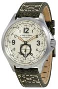 Hamilton Miesten kello H76655723 Aviation Beige/Nahka Ø45 mm