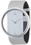 Calvin Klein Naisten kello K9423193 Glam Hopea/Nahka Ø42 mm