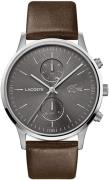 Lacoste Miesten kello 2011066 Harmaa/Nahka Ø43 mm