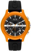 Armani Exchange Miesten kello AX2438 Hampton Musta/Kumi Ø46 mm