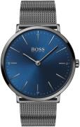 Hugo Boss Miesten kello 1513734 Sininen/Teräs Ø40 mm