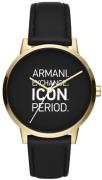 Armani Exchange Miesten kello AX2741 Cayde Musta/Nahka Ø42 mm