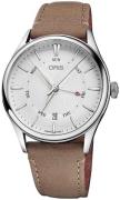 Oris Miesten kello 01 755 7742 4051-07 5 21 32FC Culture Hopea/Nahka