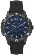 Nautica Miesten kello NAPSDG003 Multifunction Musta/Kumi Ø46 mm