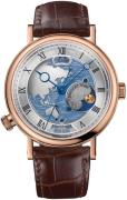 Breguet Miesten kello 5717BR-AS-9ZU Classique Hopea/Nahka Ø44 mm