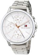 Tommy Hilfiger Naisten kello 1781787 Sport Hopea/Teräs Ø40 mm