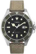 Timex Miesten kello TW2U81800 Musta/Nahka Ø43 mm