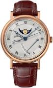 Breguet Miesten kello 7787BR-12-9V6 Classique Hopea/Nahka Ø39 mm