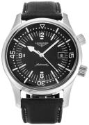 Longines Miesten kello L3.674.4.56.2 Sport Legends Musta/Tekstiili