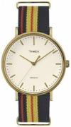 Timex Miesten kello ABT522 Valkoinen/Tekstiili Ø41 mm