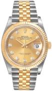 Rolex Naisten kello 126233-0017 Datejust 36 Kullattu/18K keltakultaa