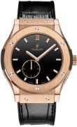 Hublot Miesten kello 515.OX.1280.LR Classic Fusion Musta/Nahka Ø45 mm