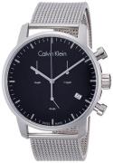 Calvin Klein Miesten kello K2G27121 City Musta/Teräs Ø43 mm