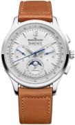 Jaeger LeCoultre Miesten kello 4138420 Master Control Hopea/Nahka