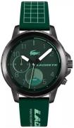 Lacoste Miesten kello 2011218 Endurance Vihreä/Kumi Ø43 mm