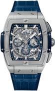 Hublot Miesten kello 641.NX.7170.LR Big Bang 42Mm Sininen/Kumi