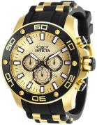 Invicta Miesten kello 26088 Pro Diver Kullattu/Kullansävytetty