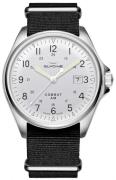 Glycine Miesten kello GL0124 Combat Hopea/Tekstiili Ø43 mm