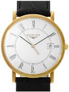 Longines Miesten kello L4.777.6.11.0 Grande Classique Valkoinen/Nahka