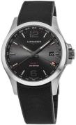 Longines Miesten kello L3.728.4.56.9 Conquest V.H.P. Musta/Kumi Ø43