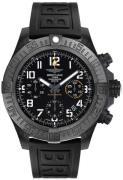 Breitling Miesten kello XB0170E41B1S1 Avenger Hurricane Musta/Kumi