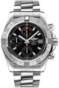 Breitling Miesten kello A13381111B1A1 Avenger Ii Musta/Teräs Ø43 mm