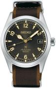 Seiko Miesten kello SPB211J1 Prospex Harmaa/Tekstiili Ø38 mm