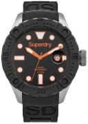 Superdry Miesten kello SYG140B Classic Musta/Kumi Ø47 mm