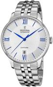 Festina Miesten kello F20482-1 Valkoinen/Teräs Ø41 mm