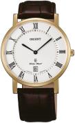 Orient Miesten kello FGW0100FW0 Classic Valkoinen/Nahka Ø38 mm